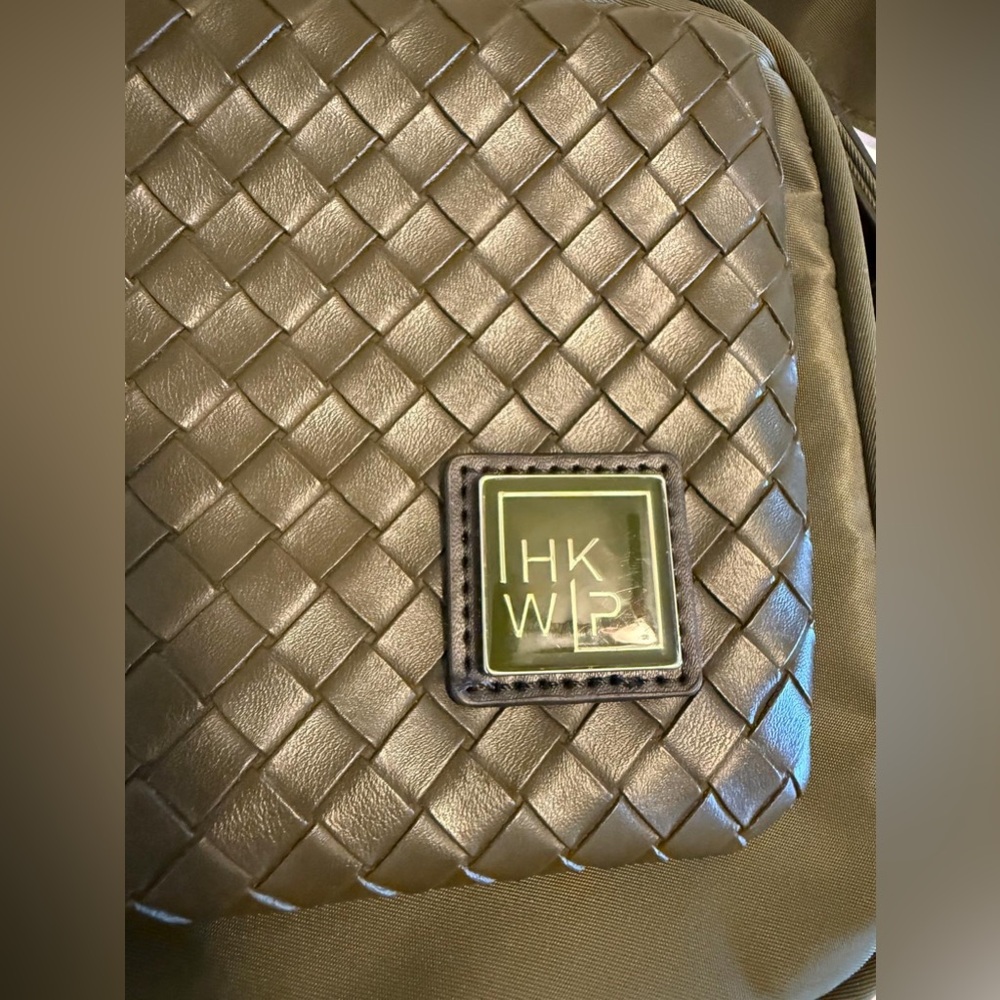 IHKWIP Olive Green Woven Nylon Crossbody Camera Bag - Picture 2 of 8